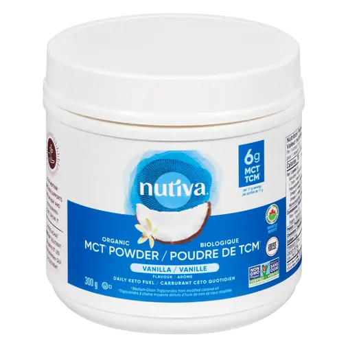 Organic Medium Chain Triglycerides Powder Vanilla 300 g