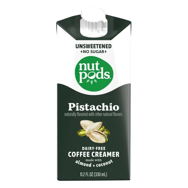 Dairy Free Unsweetened Pistachio Almond + Coconut Coffee Creamer