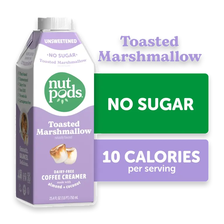 Unsweetened Toasted Marshmallow Coffee Creamer, Dairy-Free