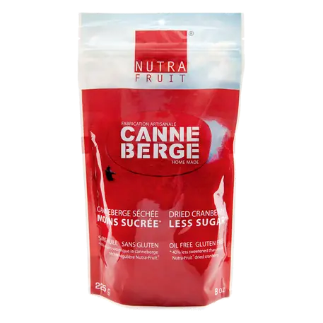 Gluten-Free Dried Cranberries 40% Less Sugar 225 g