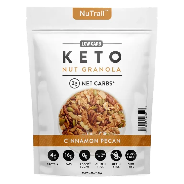 Cinnamon Pecan Keto Nut Granola
