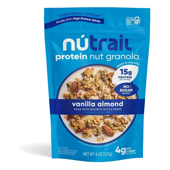 Protein No Sugar Added Vanilla Almond Nut Granola