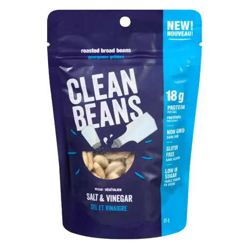 Gluten-Free Vegan Clean Beans Salt & Vinegar 85 g