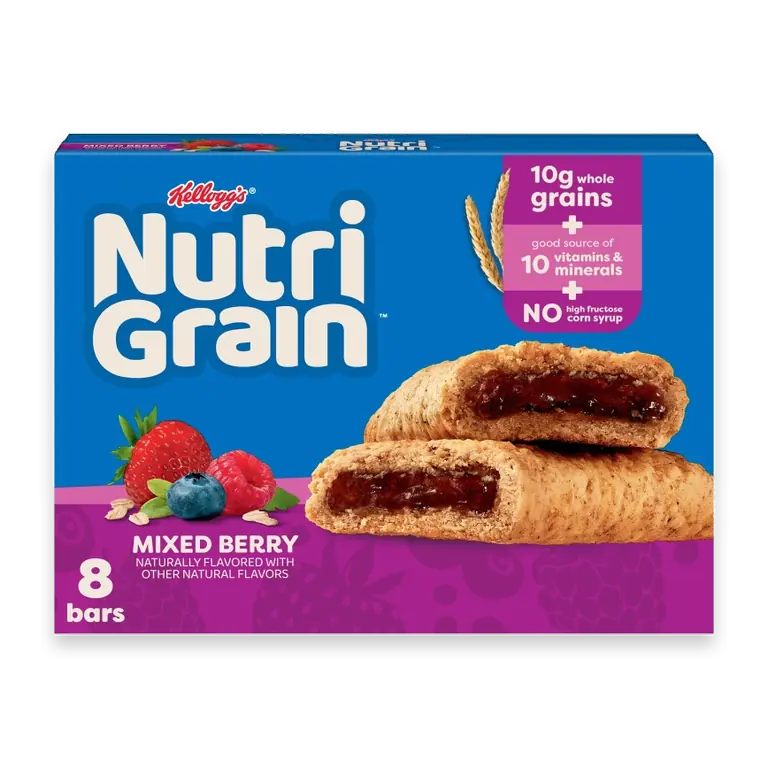 Mixed Berry Breakfast Bars