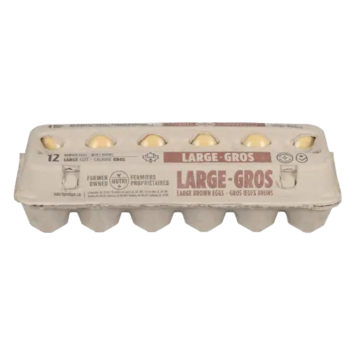 Brown Eggs Large 12 Count