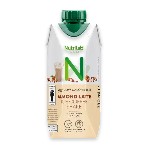 Almond Latte Ice Coffee Shake