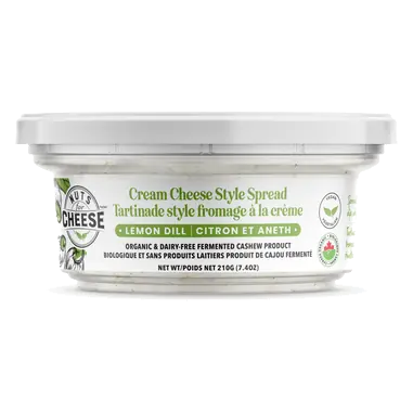 Dairy-Free Cream Cheese Style Spread Lemon Dill 210 g