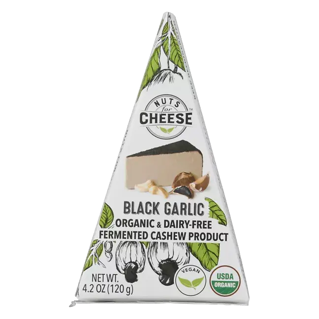 Fermented Cashew Product, Organic & Dairy-Free, Black Garlic