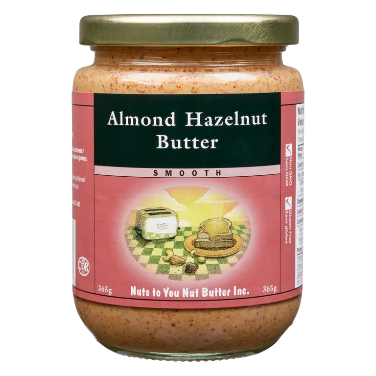Gluten-Free Almond Hazelnut Butter Smooth 365 g