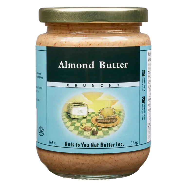 Nut Butter Gluten-Free Almond Butter Crunchy 365 g