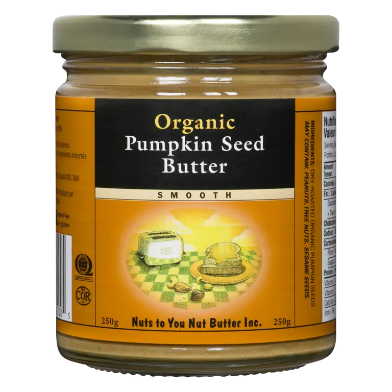 Organic Butter Pumpkin Seed Smooth 250 g