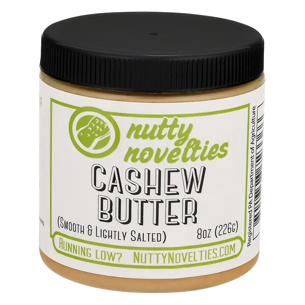 No Added Sugar Lightly Salted Smooth Cashew Butter