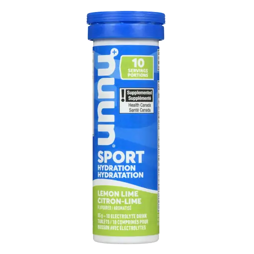 Hydration Sport Electrolyte Drink Tablets Lemon Lime 10 Count