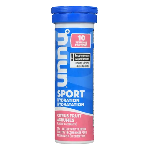 Hydration Sport Citrus Fruit Flavoured 10 Tablets 55 g