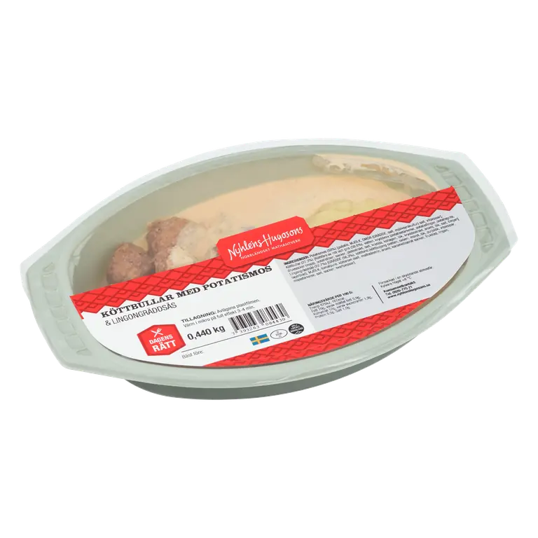 Köttbullar M Potatismos