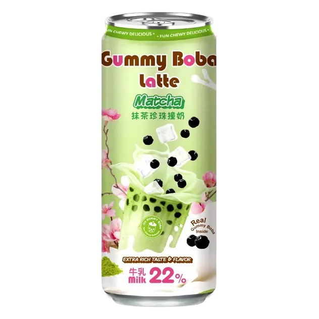 O's Bubble Gummy Boba Latte