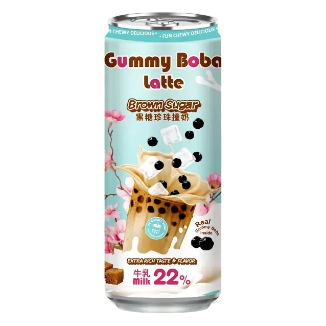 O's Bubble Gummy Boba Latte