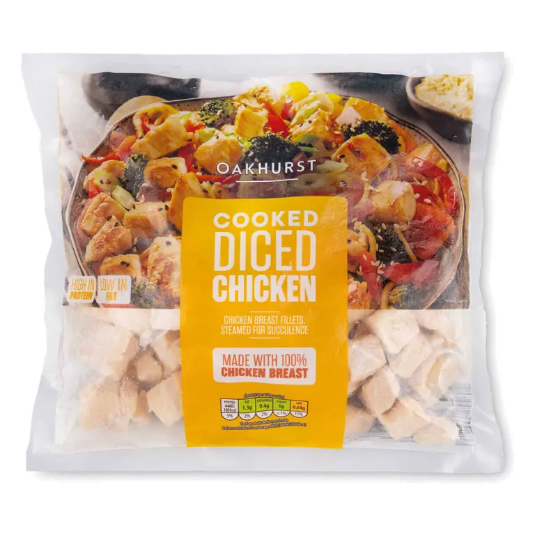 Cooked Diced Chicken