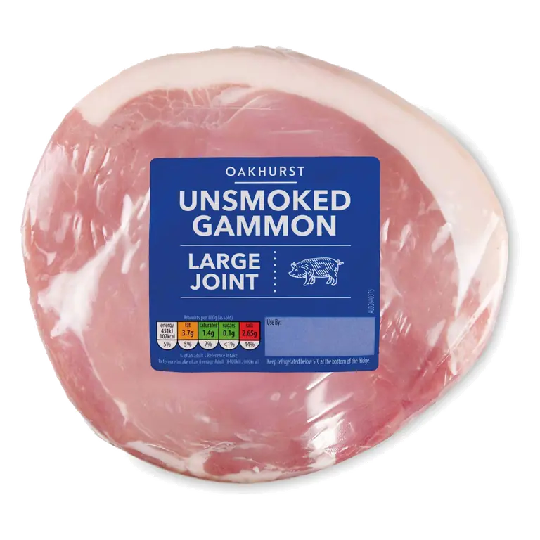 Large Unsmoked Gammon Joint