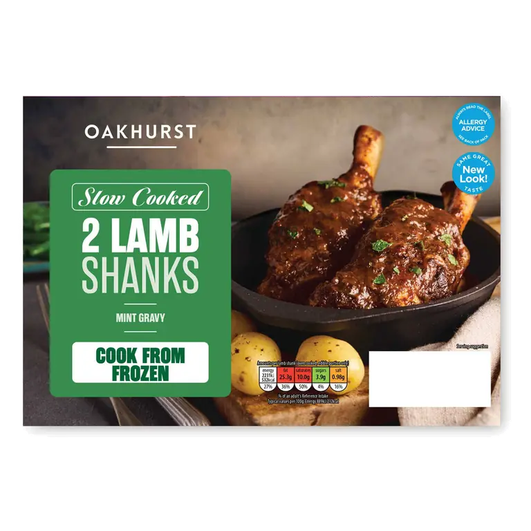 Mint Gravy Lamb Shanks 2 Pack