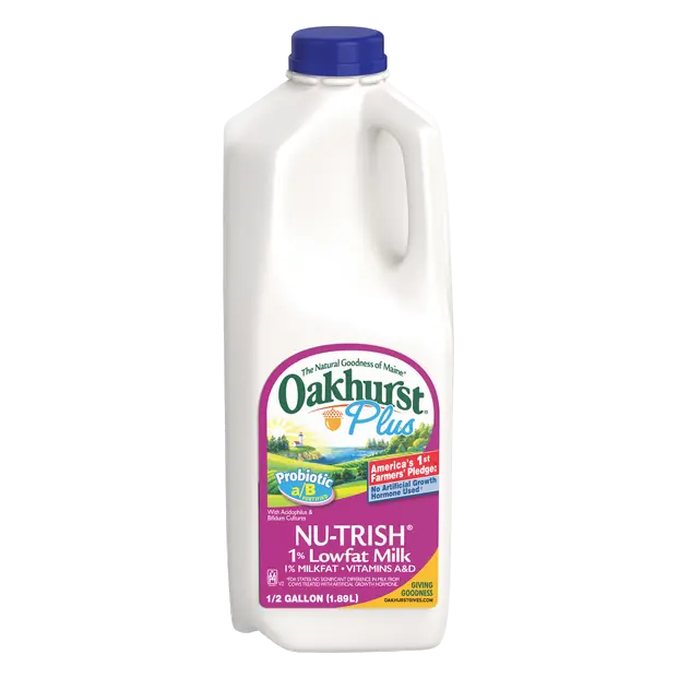 NU-Trish 1% Lowfat Milk