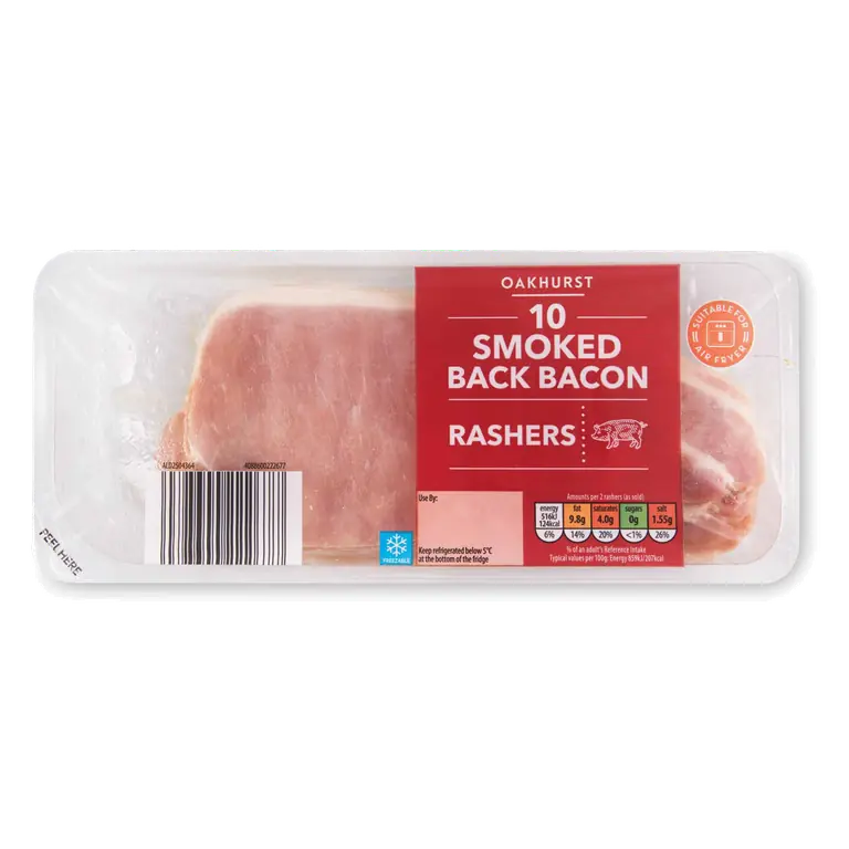 Smoked Back Bacon 10 Pack