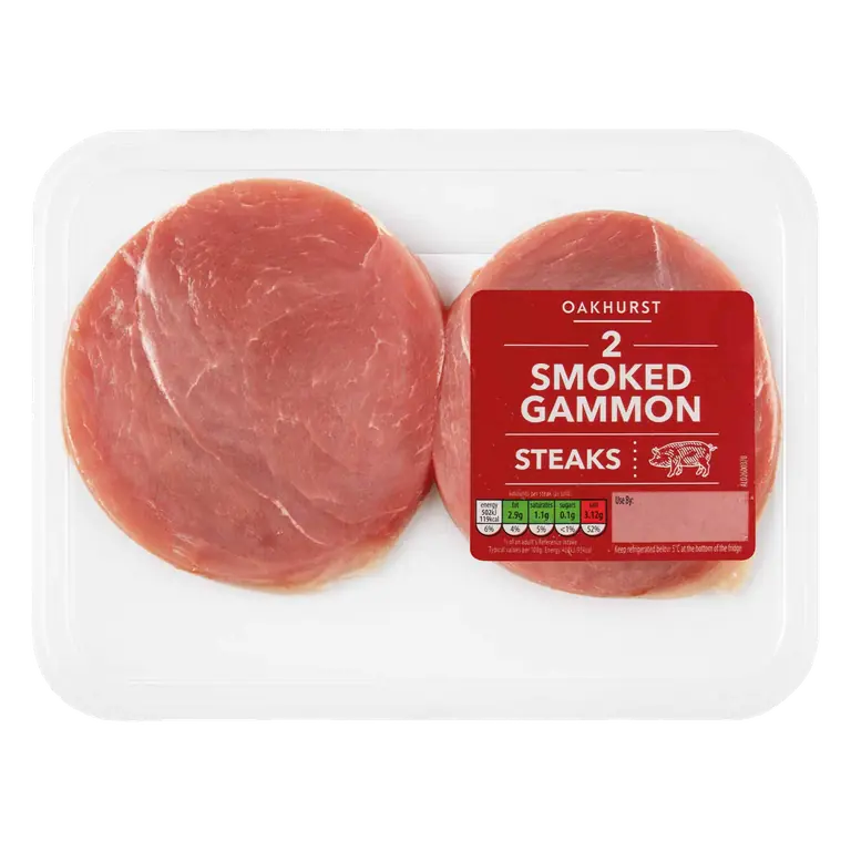 Smoked Gammon Steaks 2 Pack