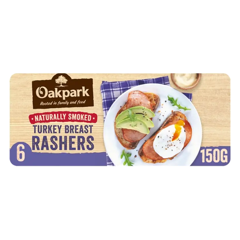 Naturally Smoked Turkey Bacon Rashers