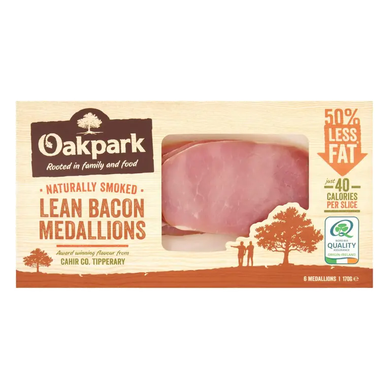 Smoked Lean Bacon Medallions x6 170g