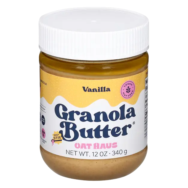 Gluten & Nut Free Vegan Vanilla Granola Butter