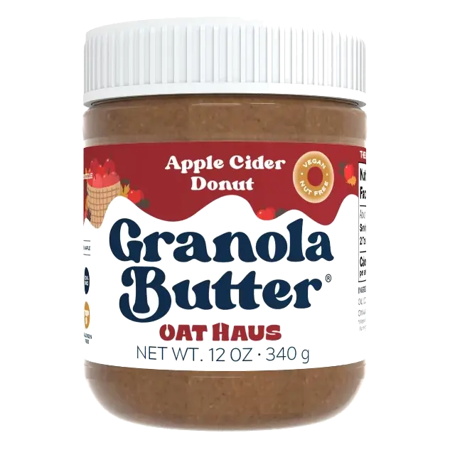 Oat Haus Apple Cider Donut Granola Butter, 12oz