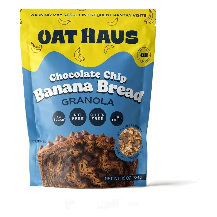 Oat Haus Choc Chip Banana Bread Granola, 10oz