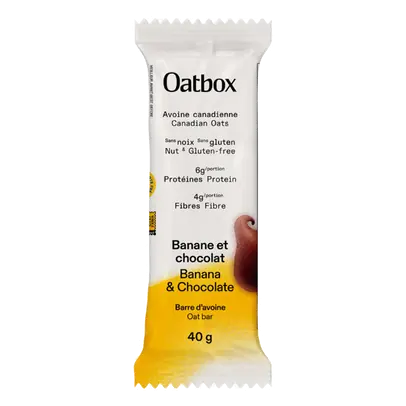 Oat Bar Banana Chocolate 40 g