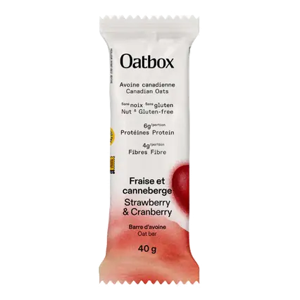 Oat Bar Strawberry & Cranberry 40 g