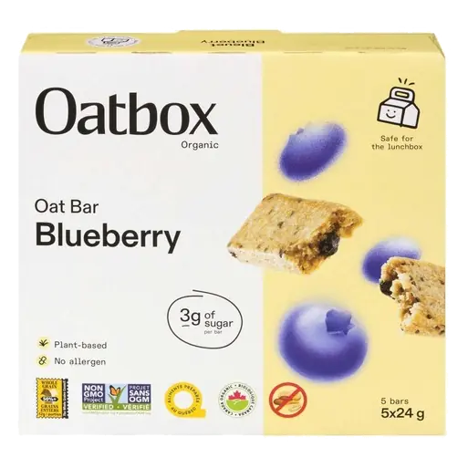 Oat Bars Blueberry 5 x 24 g