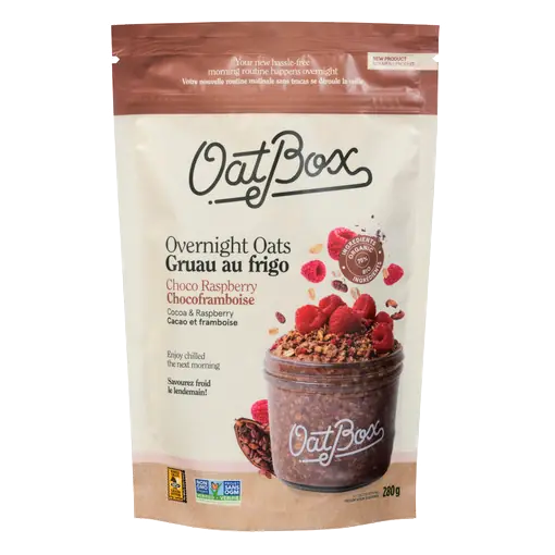 Overnight Oats Raspberry Cocoa 280 g