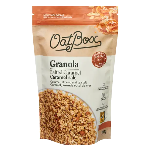 Organic Granola Caramel Salted 300 g
