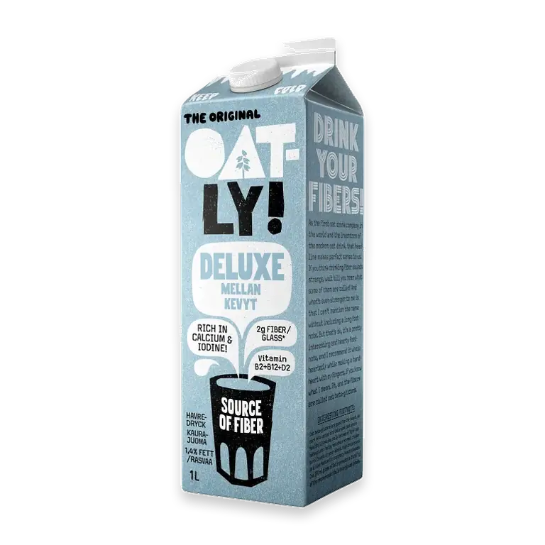 Havredryck Deluxe Naturell 1,4% 1l