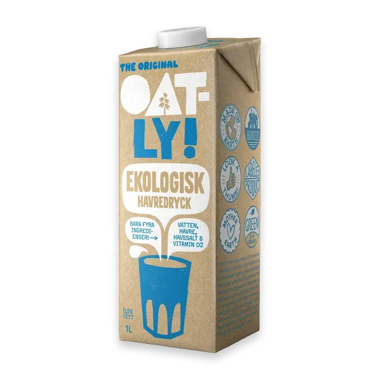Havredryck Ekologisk 0,5% 1l