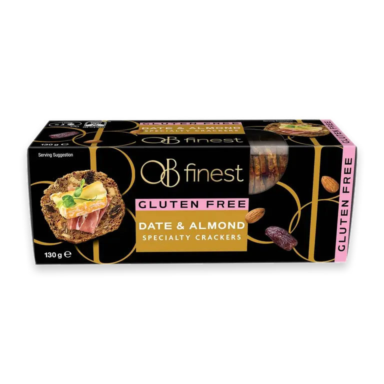 Gluten Free Speciality Crackers Date & Almond