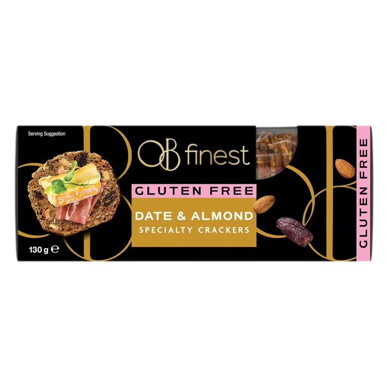 Specialty Crackers Gluten Free Date & Almond