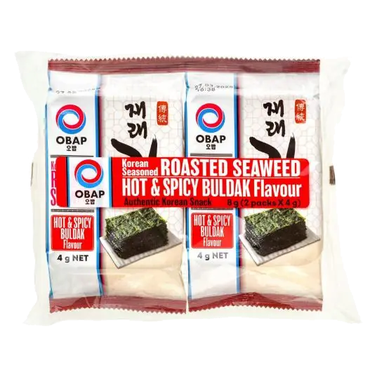 Roasted Seaweed Hot & Spicy Twin Pack