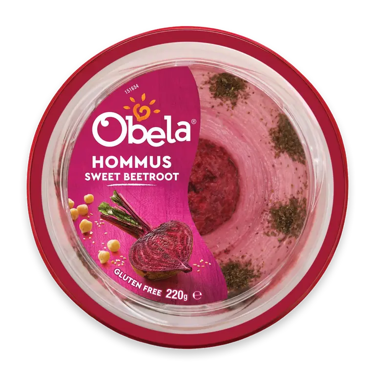 Hommus Dip With Beetroot