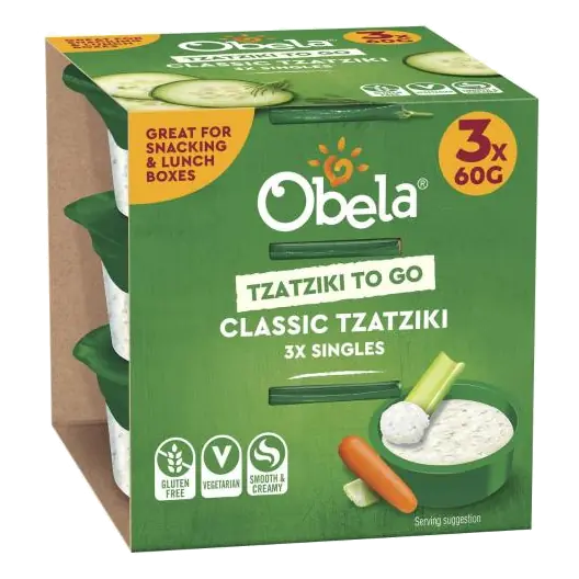 Singles Tzatziki Classic 3x60g