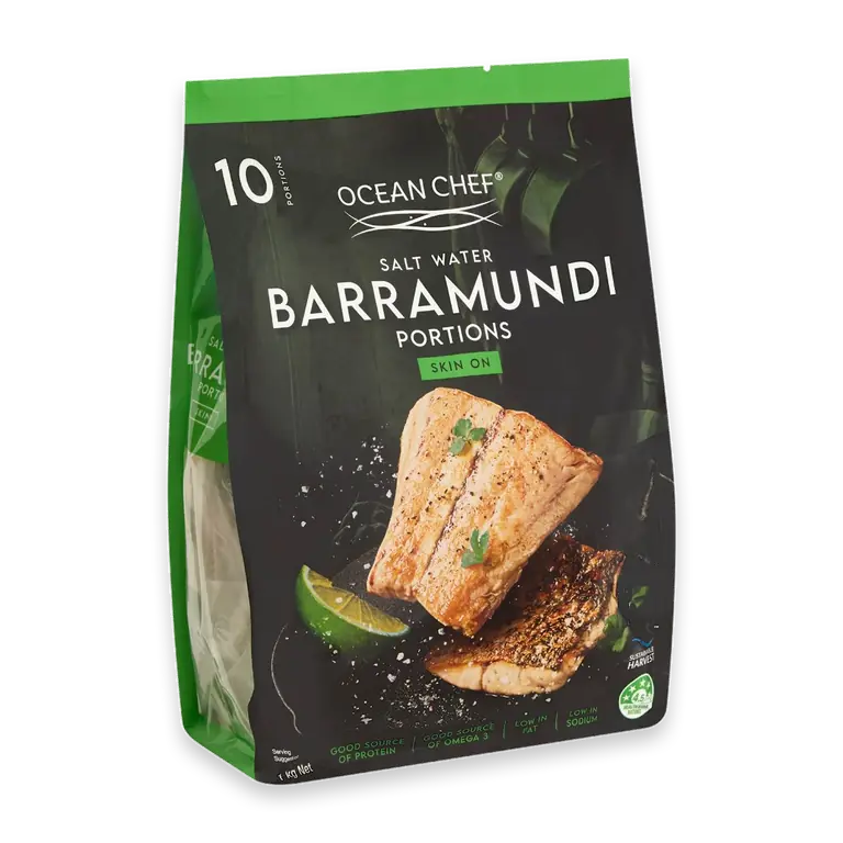 Salt Water Barramundi Portions