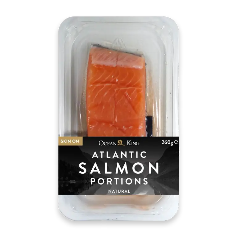 Atlantic Salmon Portions Skin On