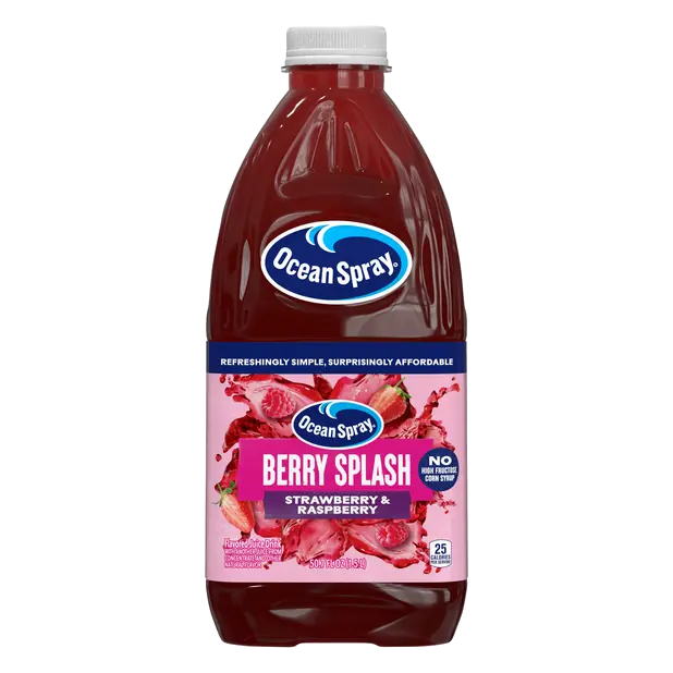 Berry Splash Strawberry & Raspberry Juice Drink
