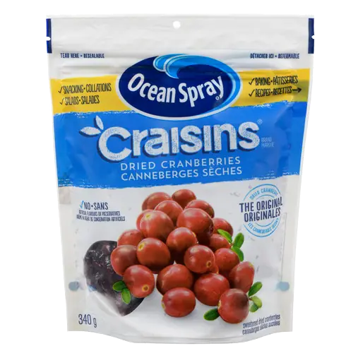 Craisins Dried Cranberries Original 340 g