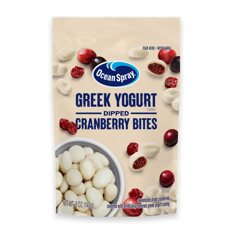 Craisins Greek Yogurt Covered Sweetened Dried Cranberries
