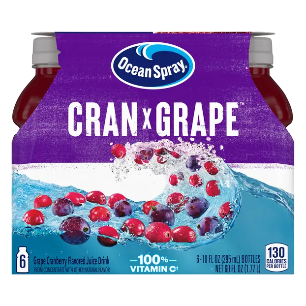 Cran-Grape Juice Drink - 6 pk